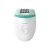 Epilator PHILIPS Satinelle BRE 224/00, Alb/verde