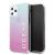 Husa de protectie telefon Guess pentru Iphone 11 Pro Max, Model Glitter Gradient, Plastic TPU, GUHCN65PCUGLPBL, Roz - Albastru