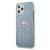 Husa de protectie telefon Guess pentru Iphone 12 Pro Max, Model Denim, Plastic TPU, GUHCP12LPCUJULLB, Albastru Deschis