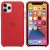  Husa de protectie telefon Apple pentru IPhone 11 Pro, Silicon, MWYH2ZM/A, Red