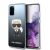 Husa de protectie telefon Karl Lagerfeld Samsung Galaxy S20+, Degrade, TPU, KLHCS67TRDFKBK, Black