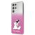 Husa de protectie telefon Samsung Galaxy S21 Ultra, Karl Lagerfeld, Choupette Eats, Gradient Pink