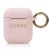 Husa casti Guess pentru Airpods 1/2, Silicon, Roz