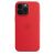 Husa de protectie telefon Apple pentru iPhone 14 Pro Max, Magsafe, Silicon, Red