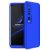 Husa telefon GKK Protectie 360 de grade pentru Xiaomi Mi 10, Plastic, Albastru