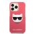 Husa de protectie telefon Karl Lagerfeld, Choupette Head pentru Apple iPhone 13 Pro, Fuchsia