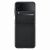 Husa telefon Samsung pentru Samsung Galaxy Z Flip4, Flap Leather Cover, Black