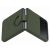 Husa telefon Samsung pentru Samsung Galaxy Z Flip4, Silicone Cover cu inel, Khaki