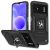 Husa telefon Wozinsky, Cu suport tip inel magnetic pentru Xiaomi Redmi Note 11E/Redmi 10 5G/Redmi 10 Prime+ 5G/Poco M4 5G, Negru 