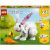 LEGO® Creator 3 in 1: Iepure alb 31133, 258 piese, Multicolor