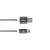 Cablu de date Goospery, USB-Micro-USB, 2A, Metalic, Gri
