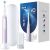 Periuta de dinti electrica Oral-B iO4 cu Tehnologie Magnetica si Micro-Vibratii, Senzor de presiune Smart, 4 moduri, 1 capat, Trusa de calatorie, Lavender