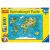 Jucarie Puzzle Ravensburger, Harta Calatorii, 100 piese, Multicolor