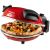 Cuptor pizza, Ariete 909 Pizza Oven, 1200W, Cronometru, 5 niveluri de coacere, Rosu