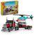 LEGO Creator 3 in 1: Camioneta-platforma cu elicopter 31146, 270 piese