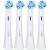 Rezerve periuta de dinti, Oral B iO Ultimatie Clean, 4 buc, Alb