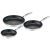 Set 3 tigai Tefal Duetto Plus+, Inox, 20/24/28 cm, Compatibile inductie, Negru