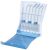 Set 6 varfuri si cutie depozitare Waterpik TS-100E, Alb/Albastru