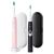 Set de 2 periute electrice sonice Philips Sonicare ProtectiveClean HX6800/35, 62000 miscari/minut, 1 mod de curatare, 2 intensitati, functie Brush Sync, Negru/Roz pastel