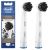 Set rezerva 2 capete periuta electrica Oral-B Pure Clean, Alb