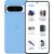 Telefon mobil Google Pixel 8 Pro, 128GB, 12GB RAM, 5G, Dual-SIM, Albastru Azur