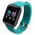 Ceas Smartwatch 116 Plus, Touchscreen, Rezistenta la apa, Verde