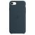 Husa telefon Apple pentru iPhone SE3, Silicone Case, Abyss Blue