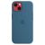 Husa telefon Apple pentru Apple iPhone 13, Silicone Case, MagSafe, Blue Jay (Seasonal Fall 2021)