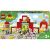 LEGO DUPLO: Hambar: tractor si animale de la ferma 10952, 97 piese, Multicolor