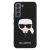 Husa de protectie telefon Karl Lagerfeld pentru Samsung Galaxy S22+, Saffiano Karl Head, Piele ecologica, Black