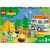 LEGO DUPLO: Rulota de camping a familiei 10946, 30 piese, Multicolor