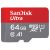 Card de memorie SanDisk, Ultra, 64GB, Rosu / Gri