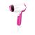 Uscator de par Philips BHD003/00, 1400 W, 2 trepte, Alb/Roz