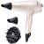 Uscator de par Remington PROluxe AC9140, 2400 W, Ionizare, OPTIheat, Functie PRO+ Style Shot, 3 trepte temperatura, 2 viteze, Cool Shot, 2 concentratoare, Difuzor, Alb