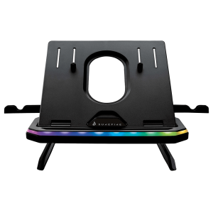 Stand notebook SUREFIRE Portus X1 RGB 17" Negru