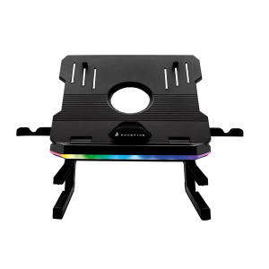 Stand notebook SUREFIRE Portus X2 RGB 17" Negru
