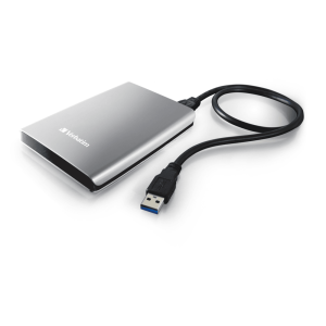 HDD extern Verbatim Store n Go 2TB 2.5 3.0 Argintiu
