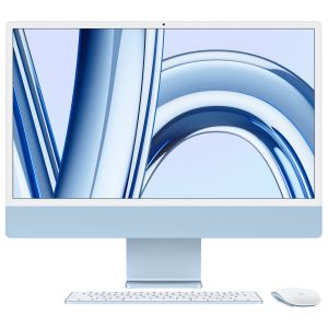 Sistem All-In-One Apple IMac 24'', M3 8C CPU/8C GPU/8GB/256GB-ROM, Albastru