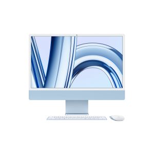 Sistem All-In-One Apple IMac 24'', M3 8C CPU/10C GPU/8GB/256GB-ROM, Albastru