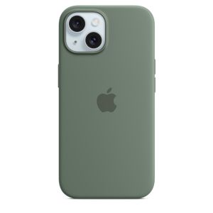 Husa de protectie Apple pentru Apple iPhone 15 din Silicon cu MagSafe, Cypress