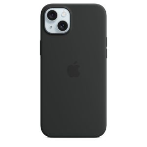 Husa de protectie Apple pentru Apple iPhone 15 Plus din Silicon cu MagSafe, Negru