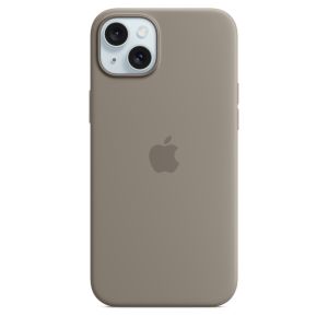 Husa de protectie Apple pentru Apple iPhone 15 Plus din Silicon cu MagSafe, Clay