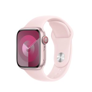 Curea Apple pentru Apple Watch 41mm, Light Pink Sport Band, S/M