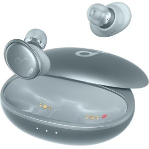 Casti In-Ear Anker SoundCore Liberty 3 Pro, True Wireless, Bluetooth 5.0, Noise Cancelling, Autonomie 8H, Hi-Res, Arctic Grey