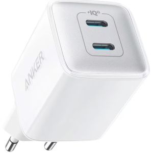 Incarcator retea Anker Powerport III 521 Nano Pro 2xUSB-C 40W, Alb