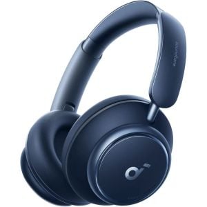 Casti Over-Ear Anker SoundCore Space Q45, True Wireless, Bluetooth 5.3, Adaptive Noise Cancelling, LDCA Hi-Res, Albastru