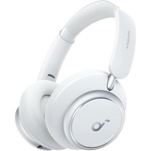 Casti Over-Ear Anker SoundCore Space Q45, True Wireless, Bluetooth 5.3, Adaptive Noise Cancelling, LDCA Hi-Res, Alb