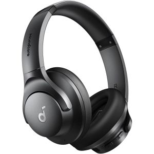 Casti Over-Ear Anker SoundCore Life Q20i, True Wireless, Bluetooth 5.0, Big Bass, Hybrid Active Noise Cancelling, Negru