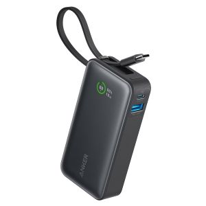 Baterie externa Anker Nano 10000 mAh 30W cablu USB-C Negru