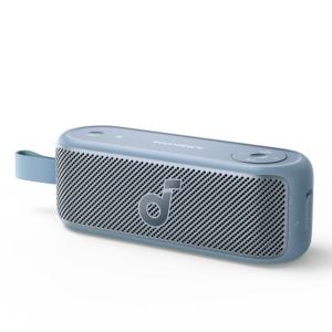 Boxa portabila Anker SoundCore Motion 100, 20W, Wireless Hi-Res Audio, IPX7, Autonomie 12H, Albastru